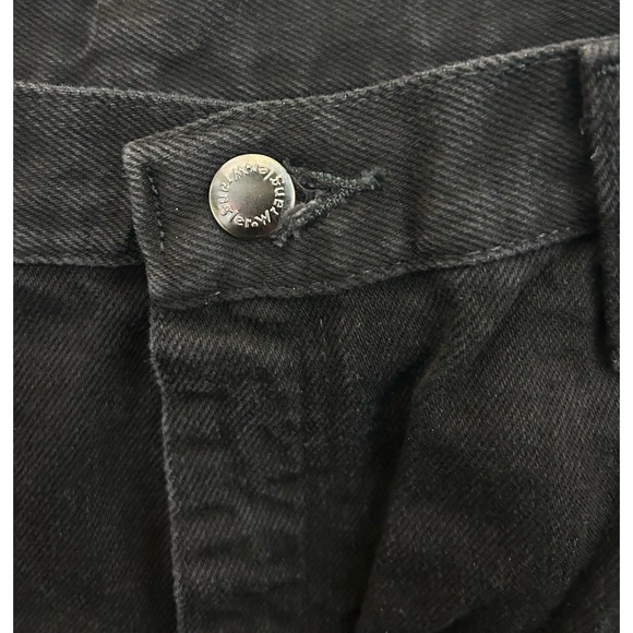 NWT Wrangler Five Star Premium Denim Relaxed Fit Black Jeans Men 38x34 97601CB - Picture 2 of 6